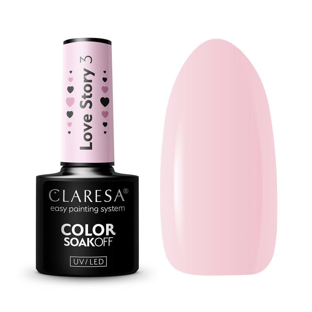 CLARESA Claresa UV/LED Gellak LOVE STORY 3- 5 g