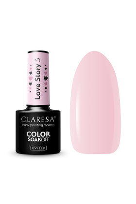 Claresa UV/LED Gellak LOVE STORY 3- 5 g