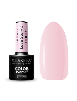 Claresa UV/LED Gellak LOVE STORY 3- 5 g