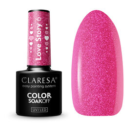 CLARESA Claresa UV/LED Gellak LOVE STORY 6- 5 g CLARESA Claresa UV/LED Gellak LOVE STORY 6- 5 g
