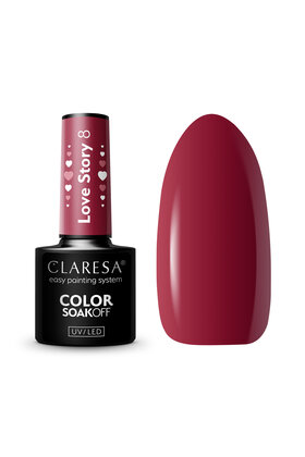 Claresa UV/LED Gellak LOVE STORY 8- 5 g