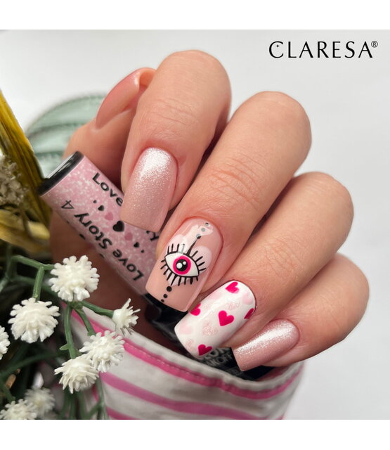 Claresa UV/LED Gellak LOVE STORY 3- 5 g