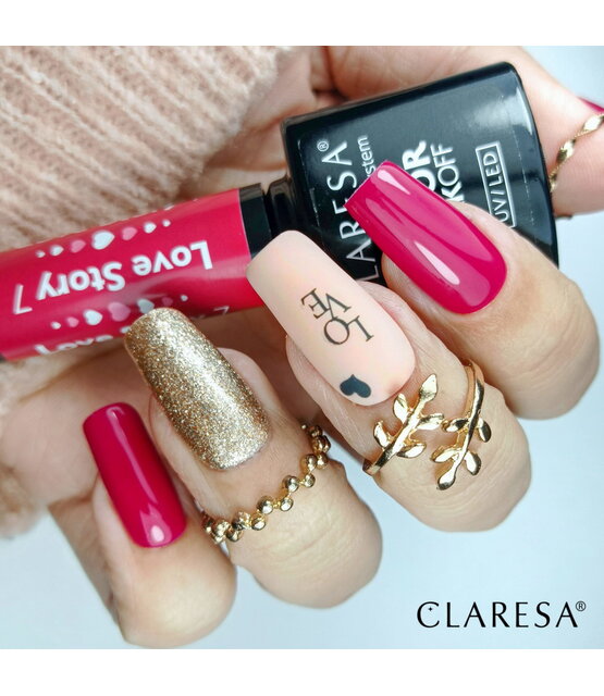 Claresa UV/LED Gellak LOVE STORY 7- 5 g