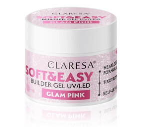 CLARESA Claresa Soft & Easy Buildergel  UV/LED |GLAM PINK Nailstyling CLARESA Claresa Soft & Easy Buildergel  UV/LED |GLAM PINK Nailstyling