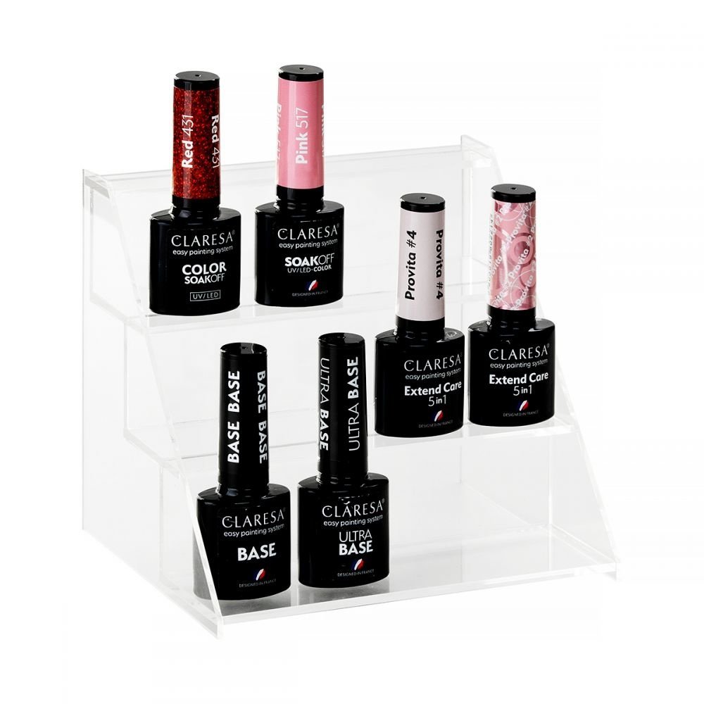 B. B. Cosmetics Displaystandaard voor 12 flesjes B. B. Cosmetics Displaystandaard voor 12 flesjes
