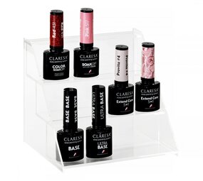 B. B. Cosmetics Displaystandaard voor 12 flesjes B. B. Cosmetics Displaystandaard voor 12 flesjes