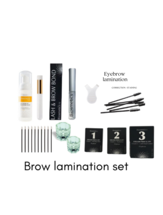 Brow Lamination set | Intensive Brows & Lashes  | Wenkbrauwstyling