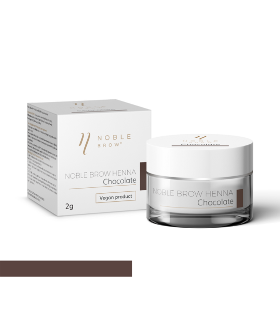 Noble Brow Light Brown henna – 2 g professionele wenkbrauwkleur