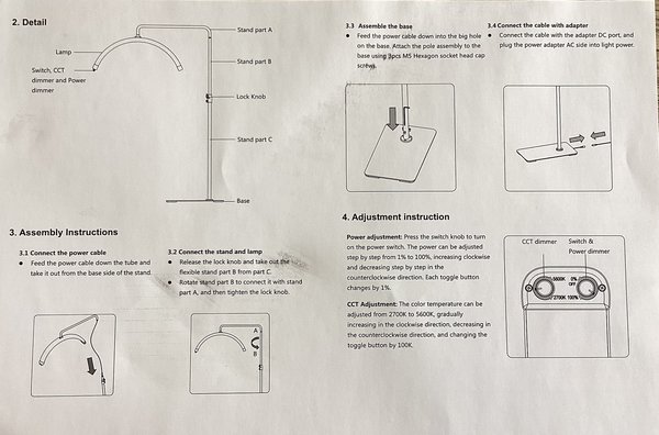 Glow  Beautysalon Booglamp | LED | 360 graden ROTATIE | behandellamp Glow  Beautysalon Booglamp | LED | 360 graden ROTATIE | behandellamp