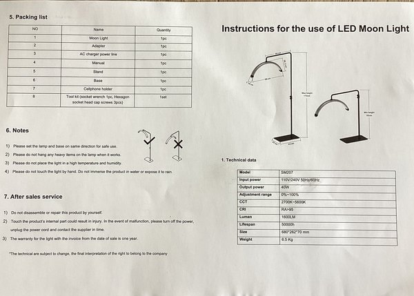 Glow  Beautysalon Booglamp | LED | 360 graden ROTATIE | behandellamp Glow  Beautysalon Booglamp | LED | 360 graden ROTATIE | behandellamp