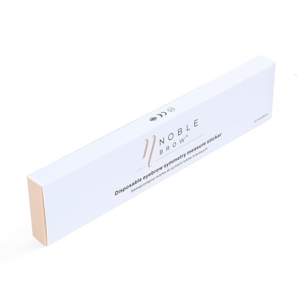 Noble Lashes Brow mapping stickers  | Browstyling | Hulpmiddel | 50 stuks Noble Lashes Brow mapping stickers  | Browstyling | Hulpmiddel | 50 stuks