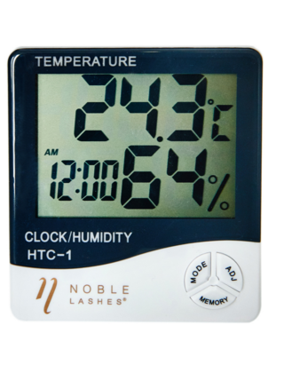 Luchtvochtigheidsmeter voor de salon | Wimperextensions |  Hulpmiddel