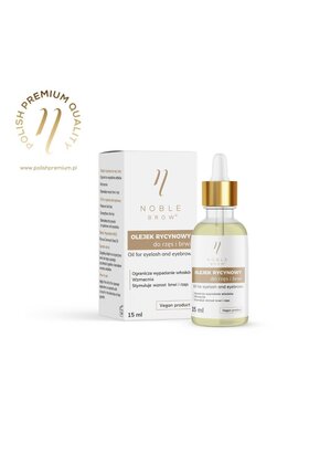 Noble Brow Castorolie – Voeding voor wenkbrauwen en wimpers