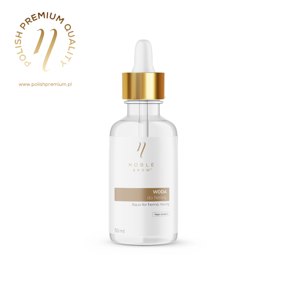 Noble Lashes AQUA Henna mixing Noble Brow