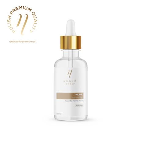 Noble Lashes AQUA Henna mixing Noble Brow