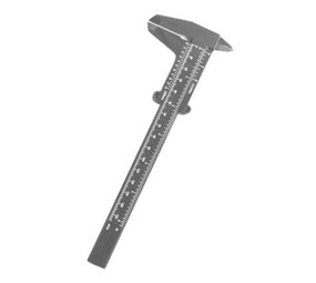 B. B. Cosmetics Wenkbrauw Schuifmaat | Browstyling | Kunststof meetinstrument B. B. Cosmetics Wenkbrauw Schuifmaat | Browstyling | Kunststof meetinstrument