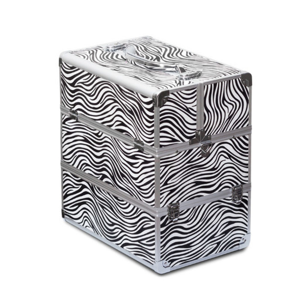Noble Lashes Cosmetic zebra case Noble Lashes Cosmetic zebra case