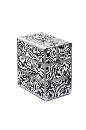 Cosmetic zebra case