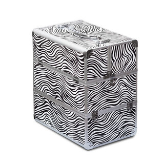 Cosmetic zebra case