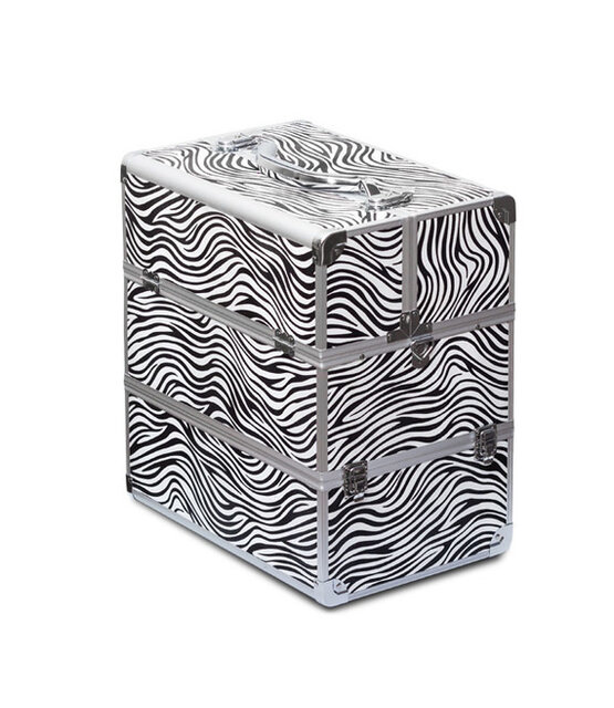 Cosmetic zebra case