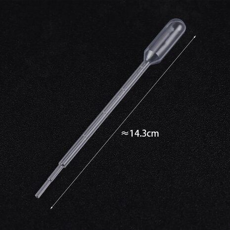 Noble Lashes Pipet voor Aqua Henna | plastic dropper | wegwerp pipet | 6 stuks
