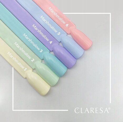 CLARESA Claresa UV/LED Gellak Marsh Mallow3-5G CLARESA Claresa UV/LED Gellak Marsh Mallow3-5G