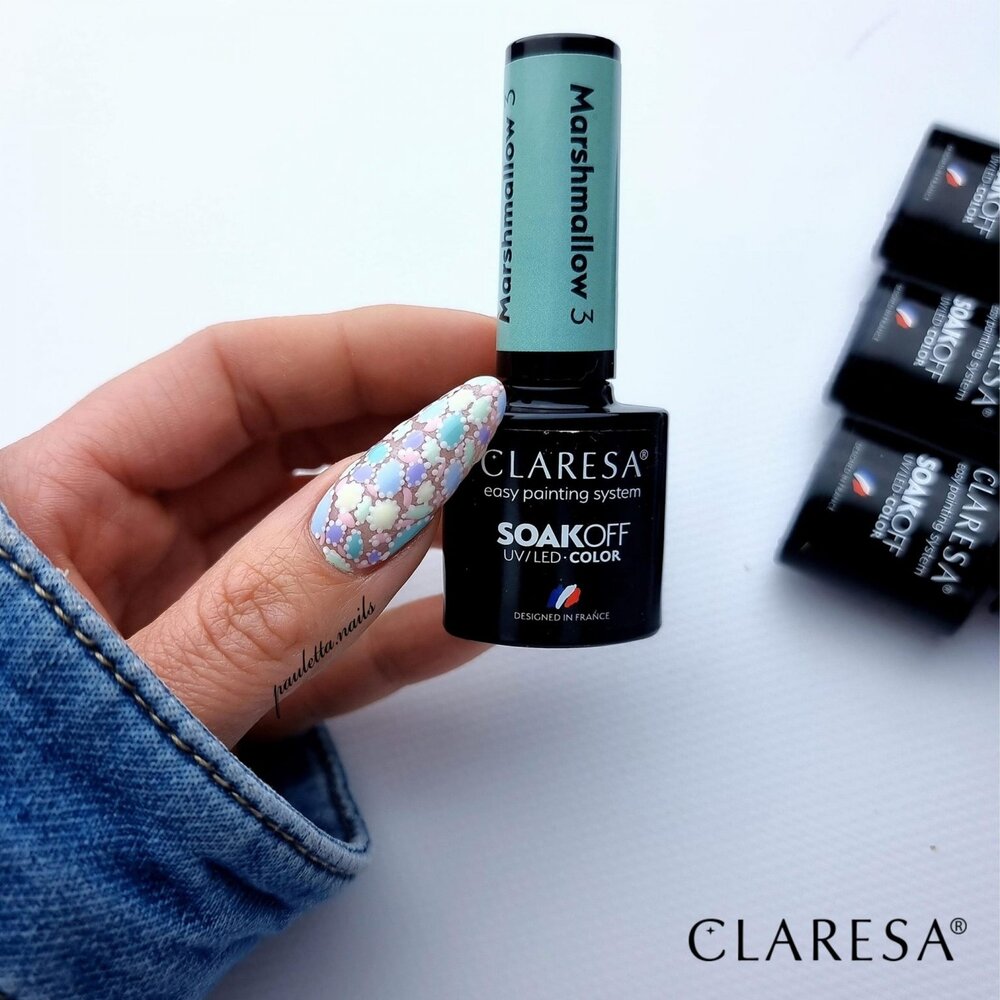CLARESA Claresa UV/LED Gellak Marsh Mallow3-5G CLARESA Claresa UV/LED Gellak Marsh Mallow3-5G