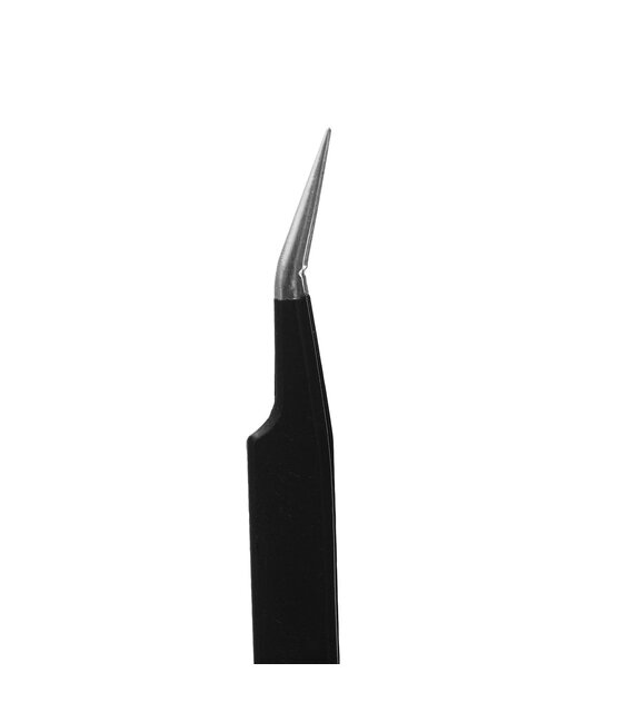WIMPER PINCET VETUS TWEEZER BLACK- ESD 17