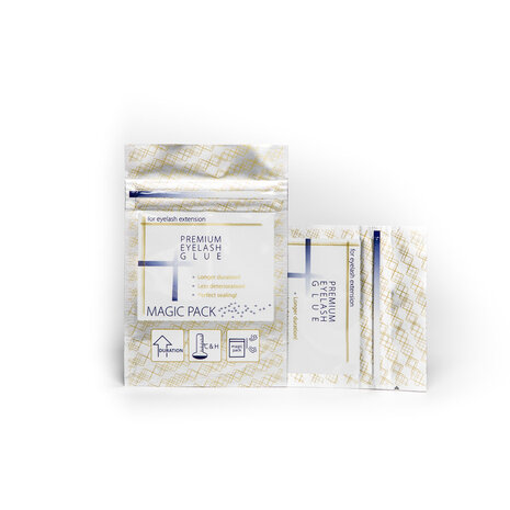 Noble Lashes Thermische lijm zak per 5 st. Noble Lashes Thermische lijm zak per 5 st.