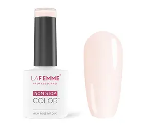 La Femme MILKY ROSE TOP COAT NO WIPE UV&LED 8GR  M002 La Femme MILKY ROSE TOP COAT NO WIPE UV&LED 8GR  M002