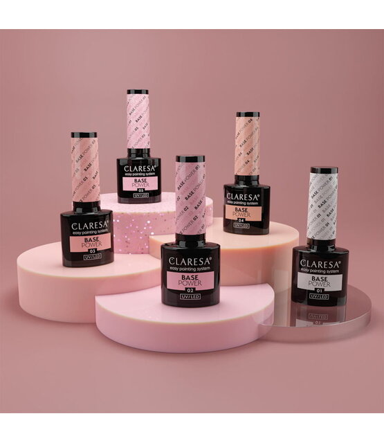 POWER BASE  #2 lichte, subtiele roze tint