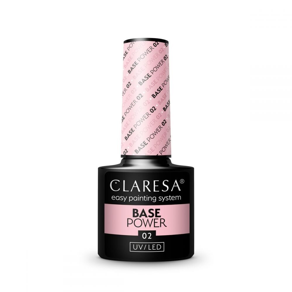 CLARESA POWER BASE #2 lichte, subtiele roze tint CLARESA POWER BASE #2 lichte, subtiele roze tint
