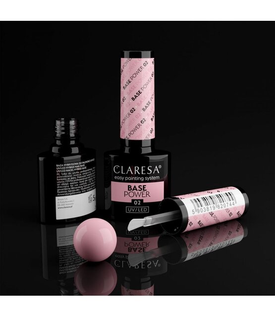 POWER BASE  #2 lichte, subtiele roze tint