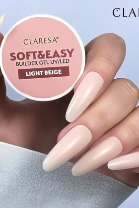 SOFT & EASY BUILDERGEL , LIGHT BEIGE  45 GR