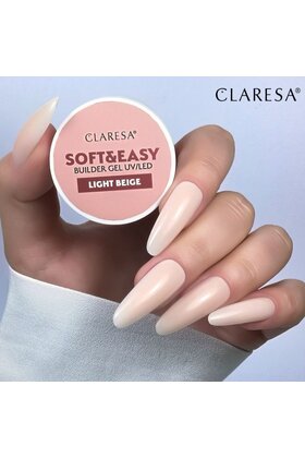 Claresa Soft & Easy Buildergel  UV/LED |LIGHT BEIGE  45 gr