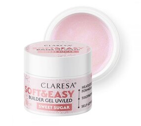 CLARESA Claresa Soft & Easy Buildergel  UV/LED |SWEET SUGAR Nailstyling |  45 GR CLARESA Claresa Soft & Easy Buildergel  UV/LED |SWEET SUGAR Nailstyling |  45 GR
