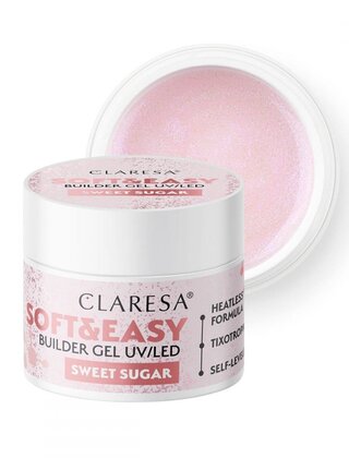 SOFT & EASY BUILDERGEL , SWEET SUGAR NAILSTYLING 45 GR