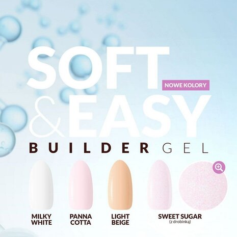 CLARESA Claresa Soft & Easy Buildergel UV/LED – Panna Cotta 12 gr CLARESA Claresa Soft & Easy Buildergel UV/LED – Panna Cotta 12 gr