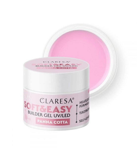 Soft & Easy Buildergel Uv/Led - Panna Cotta 45 en  12 Gr.
