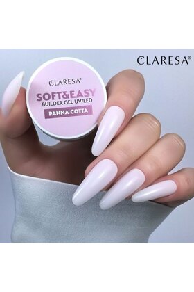 Claresa Soft & Easy Buildergel UV/LED – Panna Cotta 12 gr.