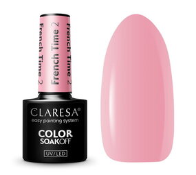 CLARESA Claresa # FRENCH TIME Gel Polish 02 5 g CLARESA Claresa # FRENCH TIME Gel Polish 02 5 g