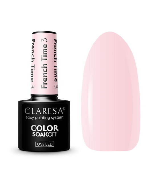 # French Time Gel Polish 03, 5 G