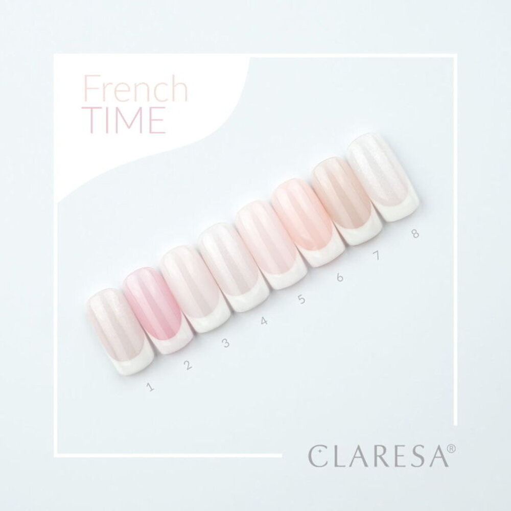 CLARESA Claresa | Gel Polish | FRENCH TIME 06 | 5 g CLARESA Claresa | Gel Polish | FRENCH TIME 06 | 5 g