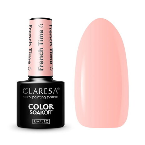 CLARESA Claresa | Gel Polish | FRENCH TIME 06 | 5 g CLARESA Claresa | Gel Polish | FRENCH TIME 06 | 5 g
