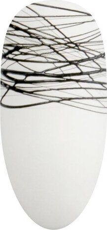 CLARESA CLARESA SPIDER GEL BLACK 5 g voor Nailart