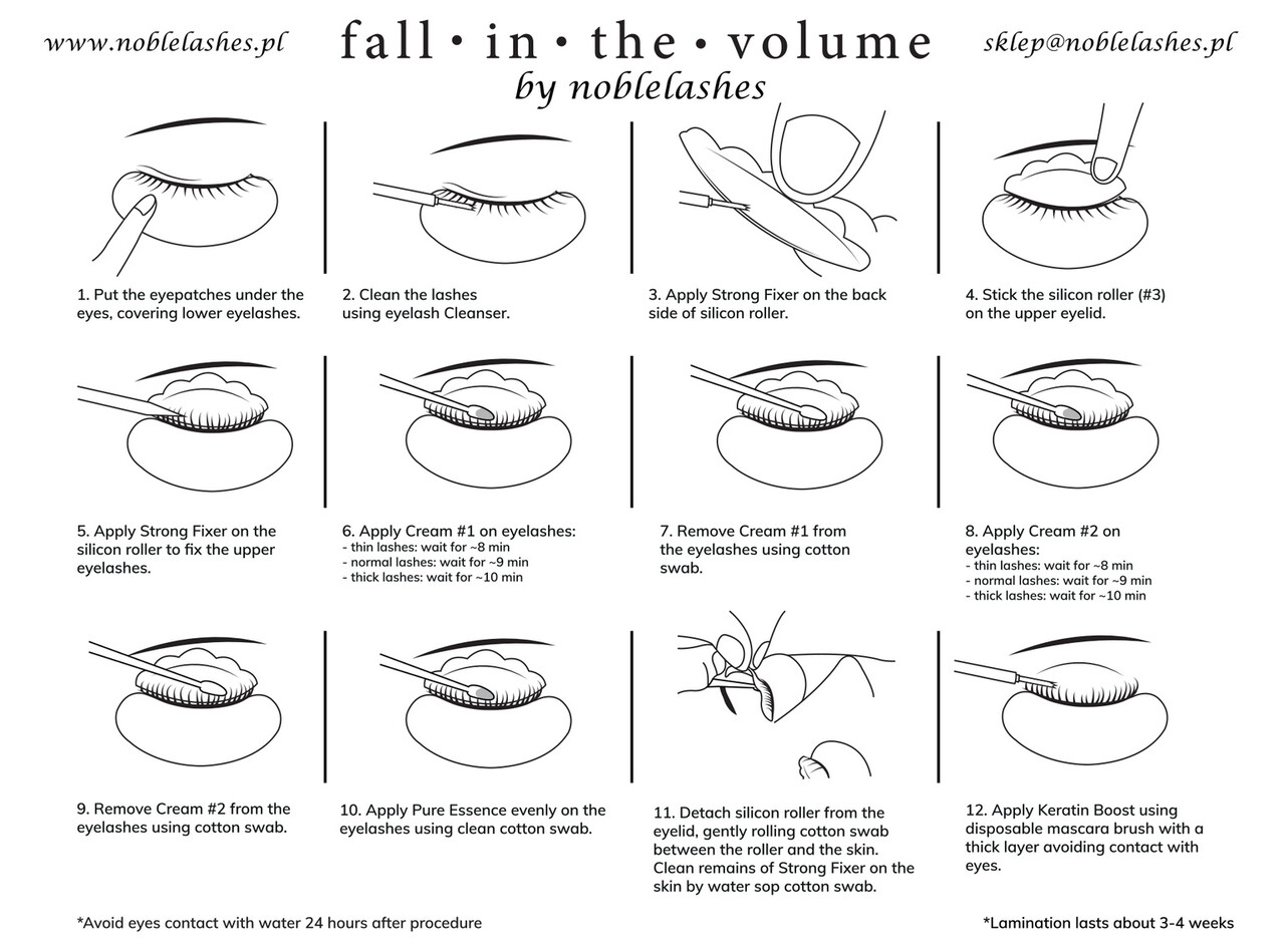 Noble Lashes Fall in the Volume Wimperlift-kit voor Professionele Wimperverzorging Noble Lashes Fall in the Volume Wimperlift-kit voor Professionele Wimperverzorging