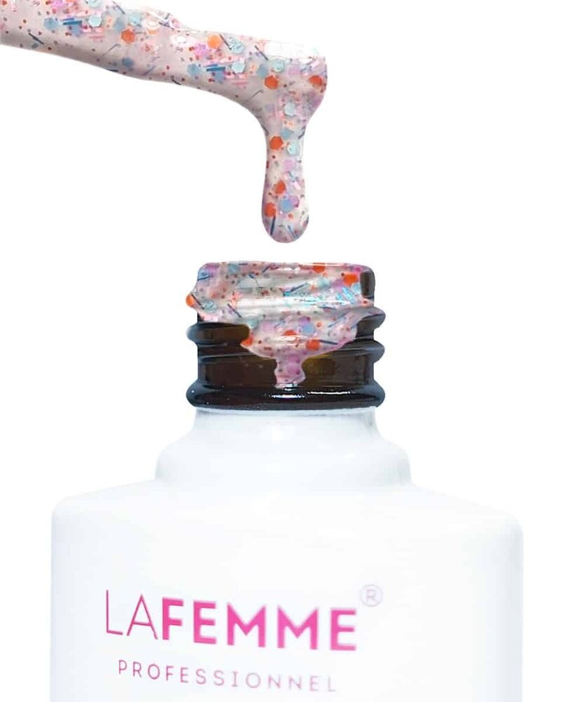 La Femme GEL POLISH UV&LED 8GR - Z005 MULTICOLOR | Beauty Box Cosmetics La Femme GEL POLISH UV&LED 8GR - Z005 MULTICOLOR | Beauty Box Cosmetics
