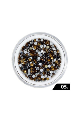 ZIRCONIA GLASSTEENTJES 1,5 MM CA. 200 STUKS NR. 05