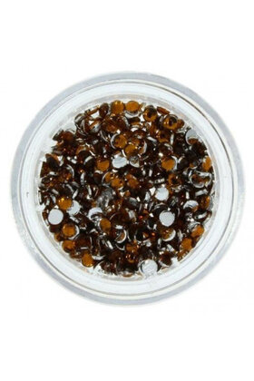 ZIRCONIA IMITATIEGLAS - glassteentjes 2 mm  ca.200 stuks nr. 05