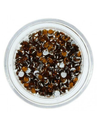 ZIRCONIA IMITATIEGLAS - glassteentjes 2 mm  ca.200 stuks nr. 05